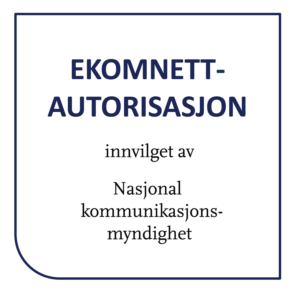 Nkom ekomnettautorisasjon — Skynordic AS er autorisert for arbeid på ekomnett